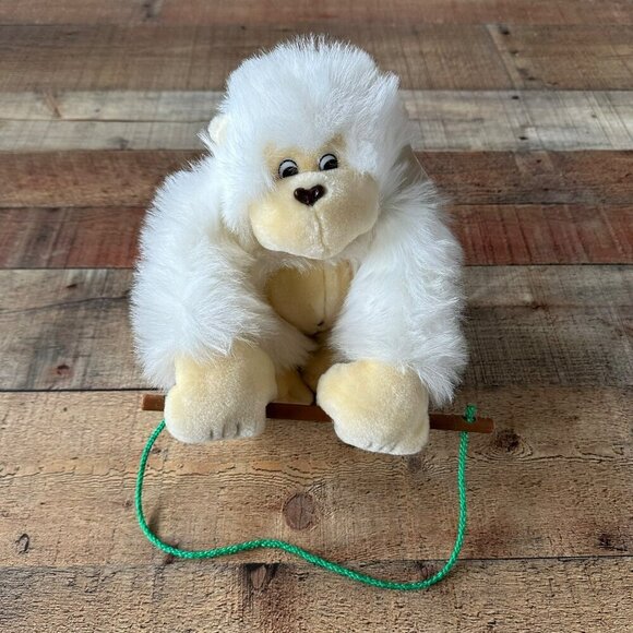 Circus Circus Las Vegas Vintage Monkey Stuffed Animal Plush 10"